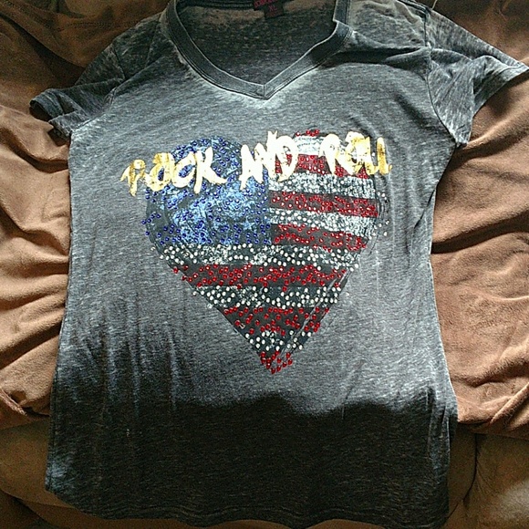 Rock & Roll Cowgirl Tops - Rock and Roll Cowgirl t-shirt